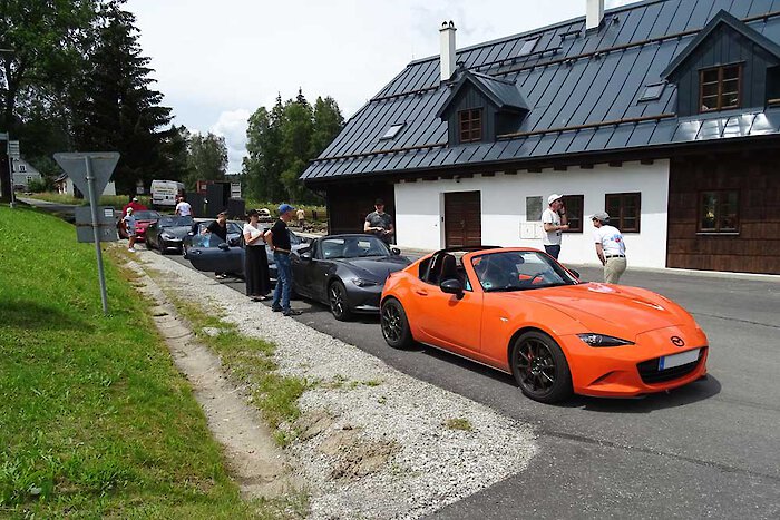 Urlaub mit dem Auto in der Region des Bayer- und Böhmerwaldes.